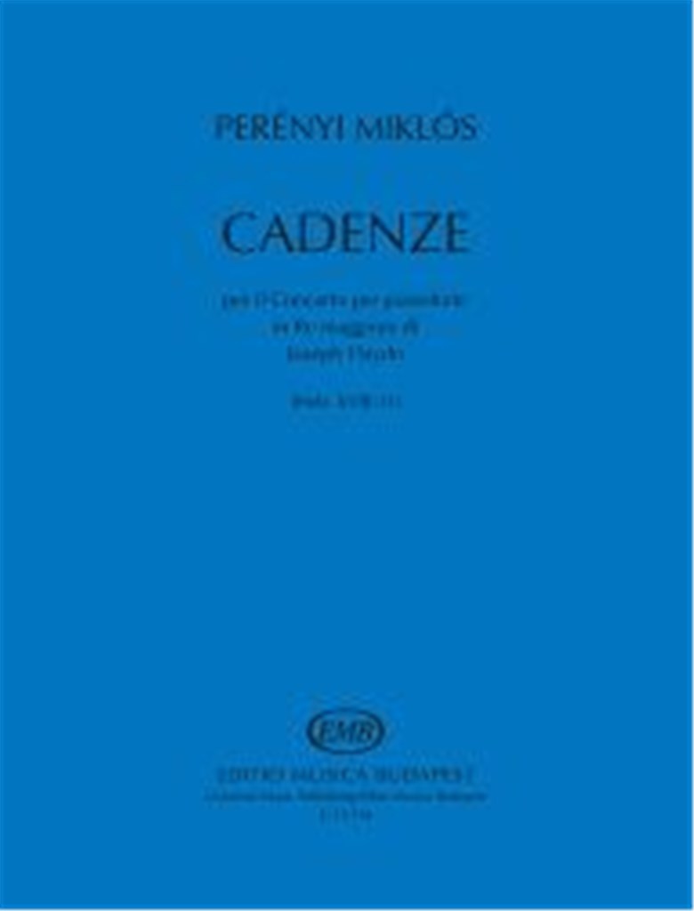 Cadenze : Per Il Concerto per Pianoforte in Re Maggiore di Joseph Haydn