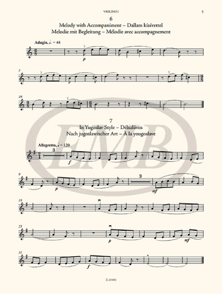 The Microcosm of String Ensemble Music Vol. 2 : based on Béla Bartók's Mikrokosmos - Intermediate
