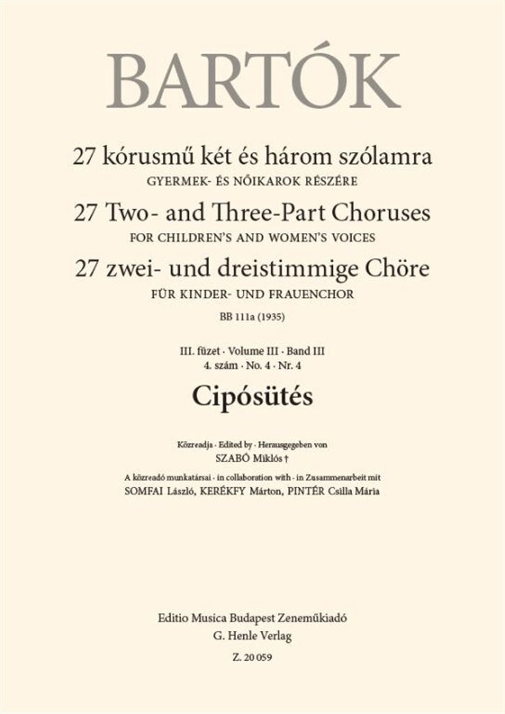Cipósütés - BB 111a