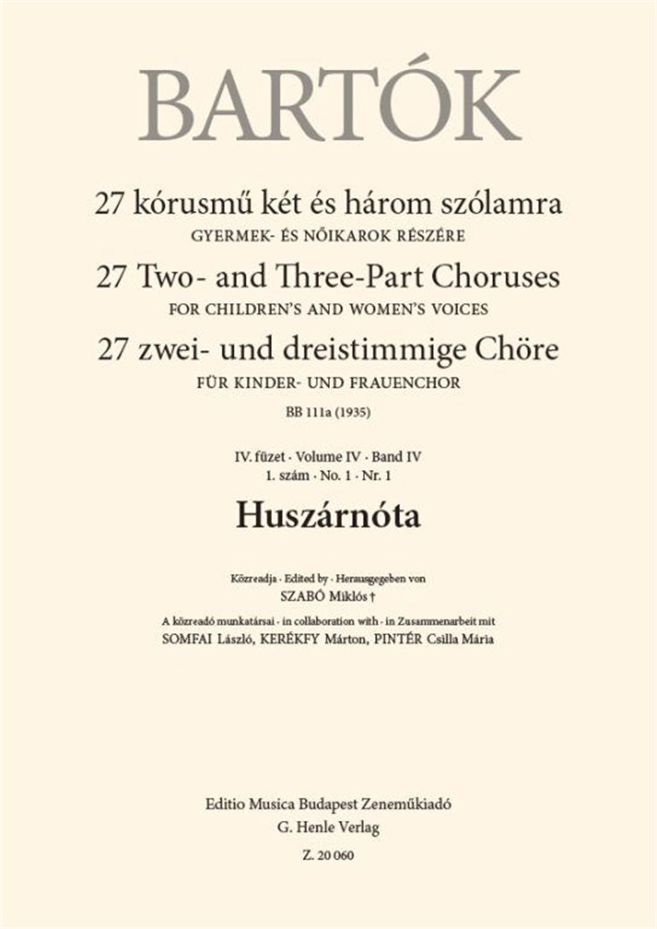 Huszárnóta - BB 111a