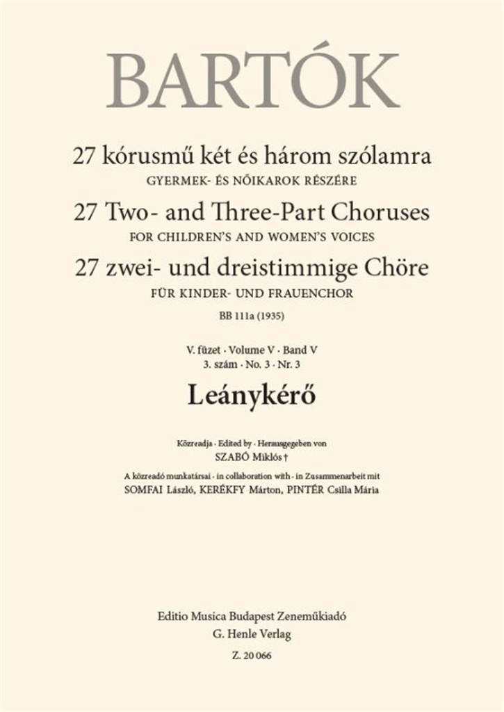 Leánykér? - BB 111a