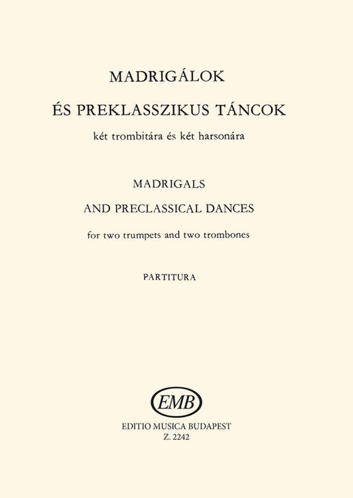 Madrigale + Fruehklassische Tae