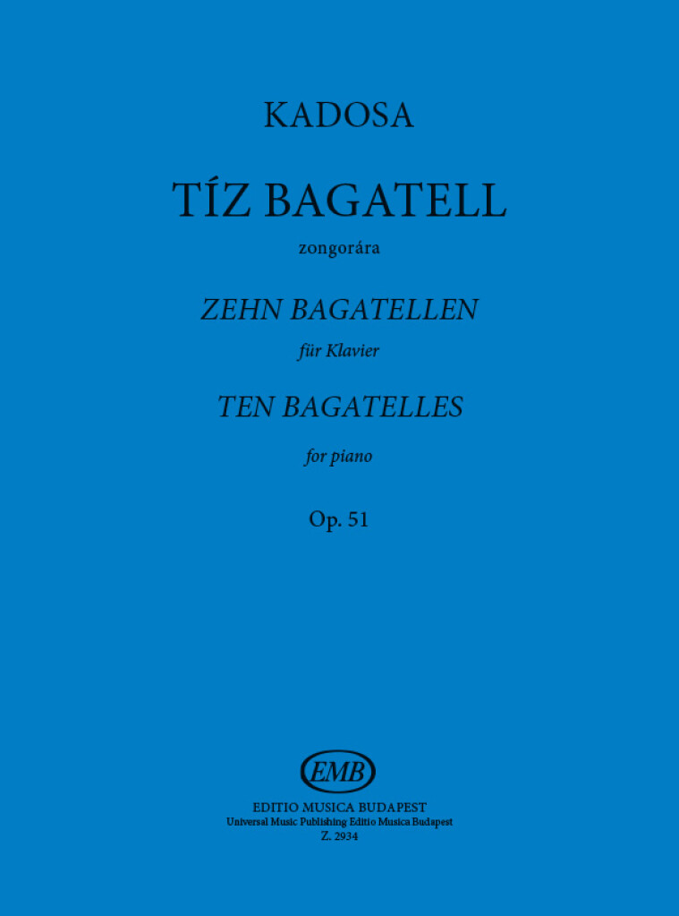 10 Bagatellen Op 51
