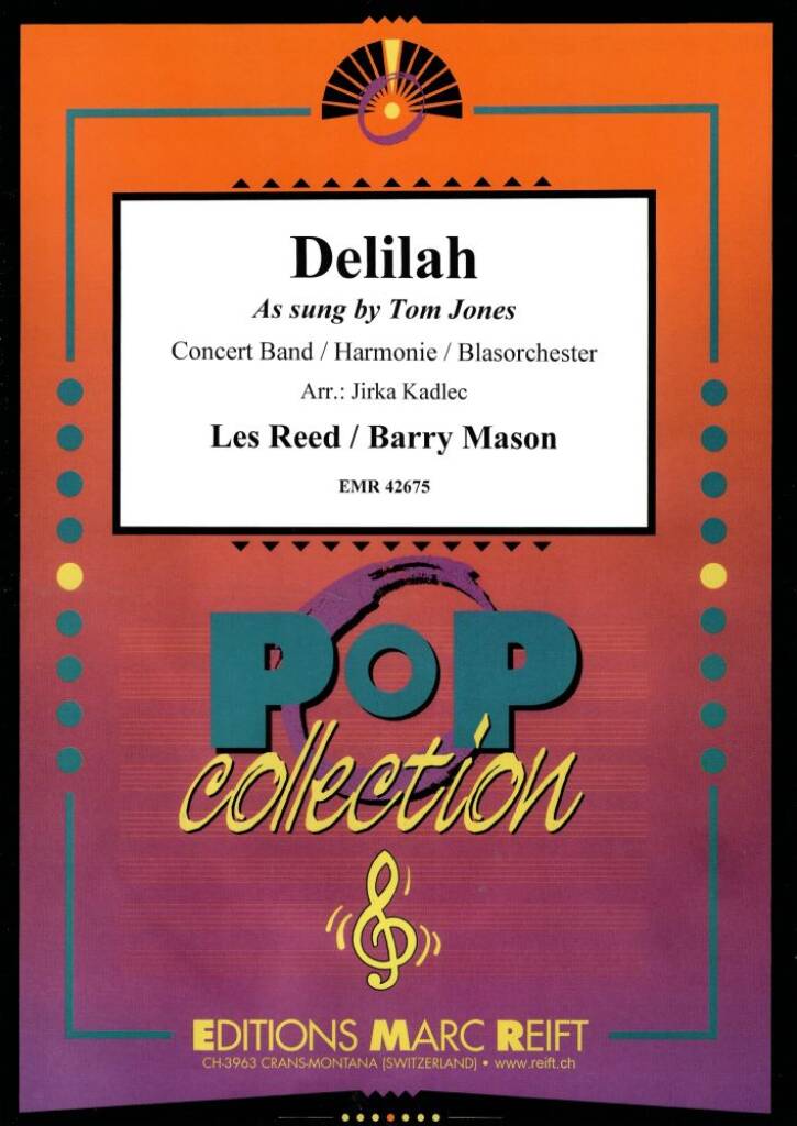 Delilah : As sung by Tom Jones