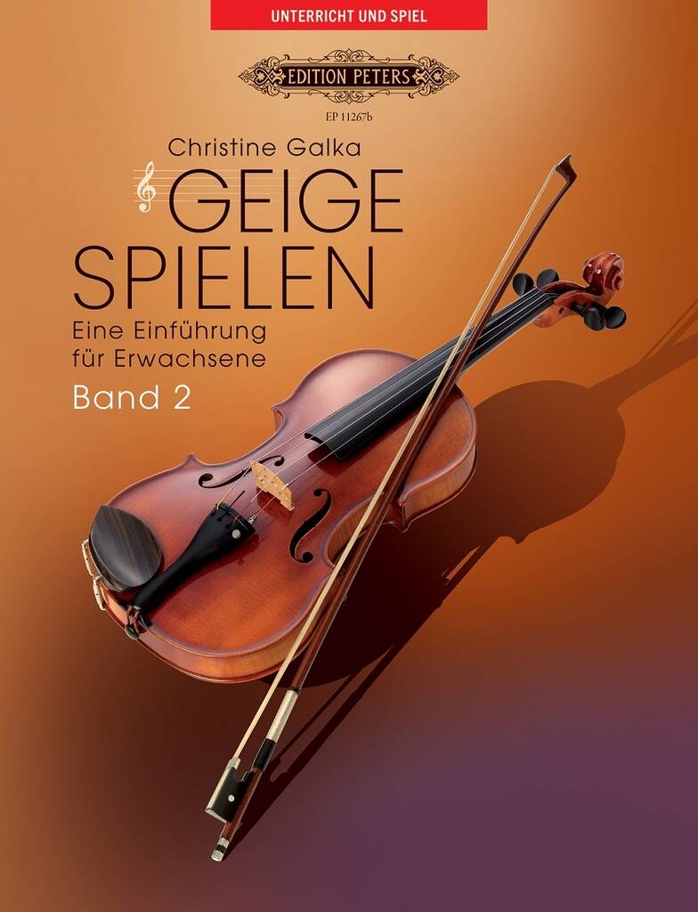 Geige spielen. Eine Einführung für Erwachsene 2 : (German edition)