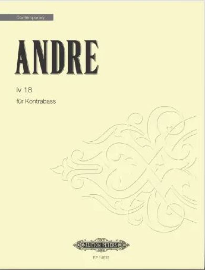 iv 18 : für Kontrabass