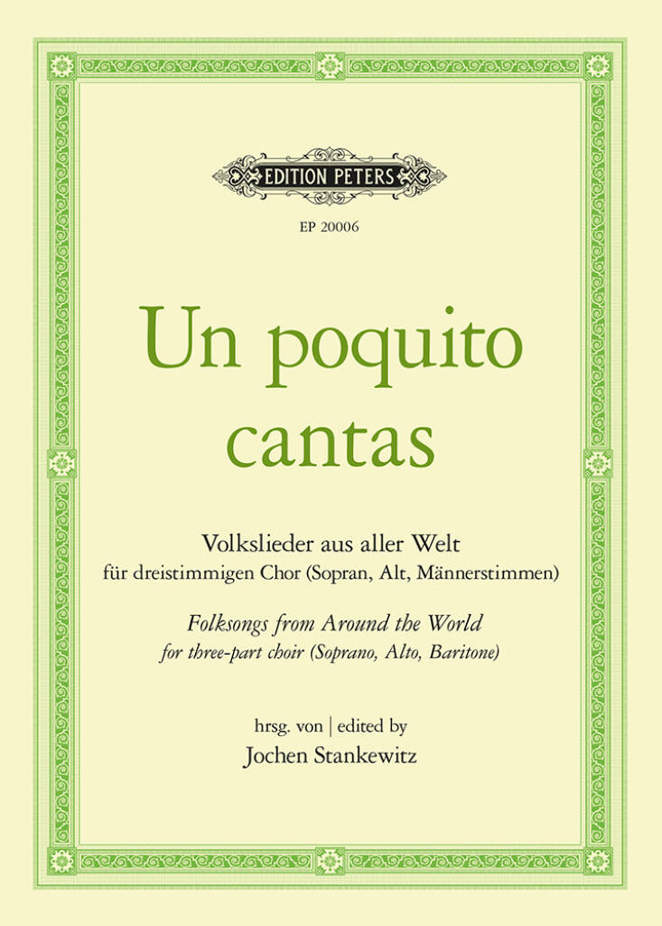 Un poquito cantas : Folksongs from Around the World