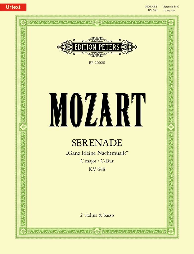 Serenade in C K648 ?Ganz kleine Nachtmusik?