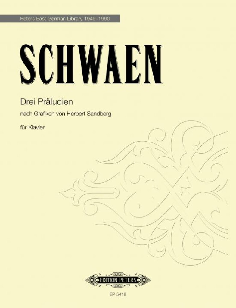 Drei Präludien zu Grafiken von Herbert Sandberg : for Piano