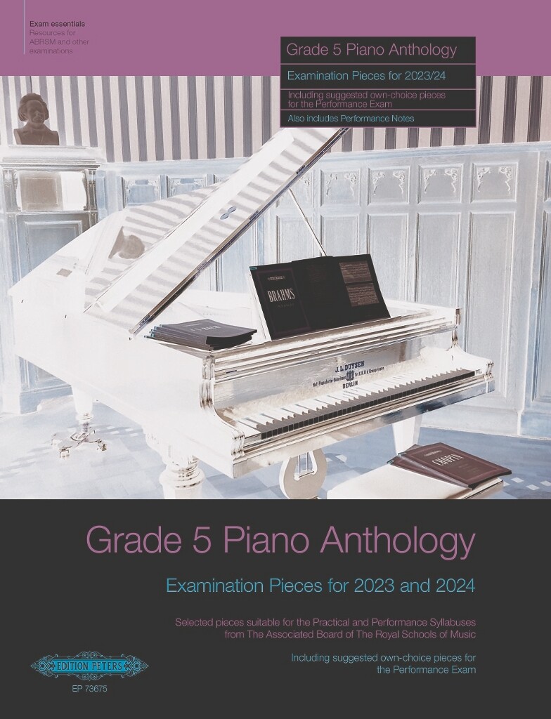 Grade 5 Piano Anthology 2023-2024 : Examination Pieces