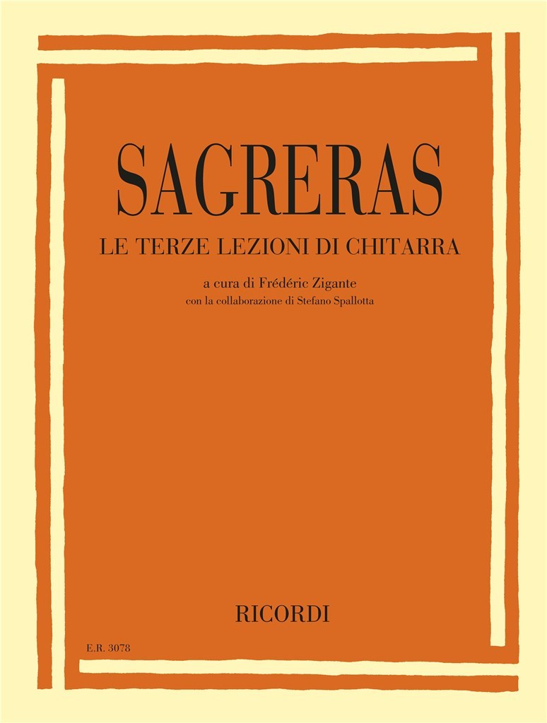 Le terze lezioni di chitarra : a cura di Frédéric Zigante