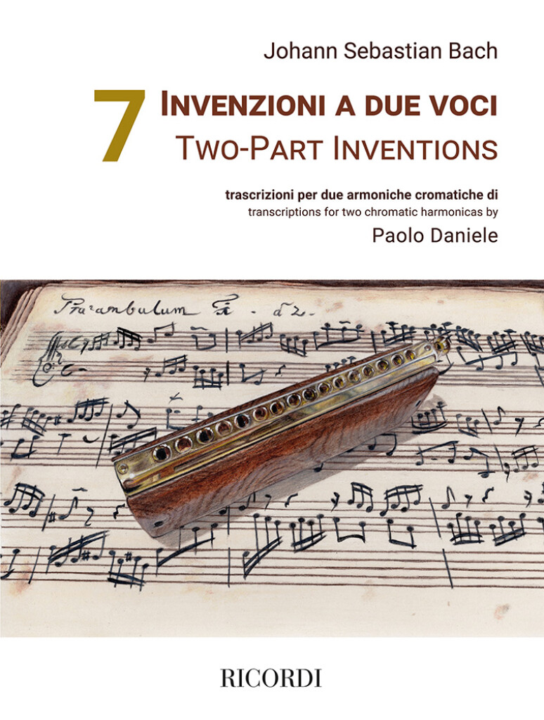 7 Invenzioni a due voci : Trascrizioni per due armoniche cromatiche di Paolo Daniele