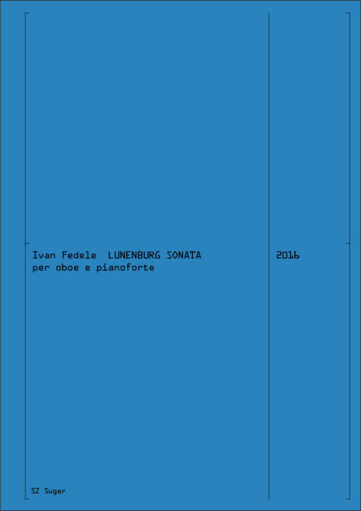 Lunenburg Sonata : per oboe e pianoforte (2016)