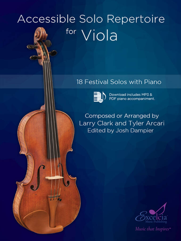 Accessible Solo Repertoire for Viola : 18 Festival Solos with Piano