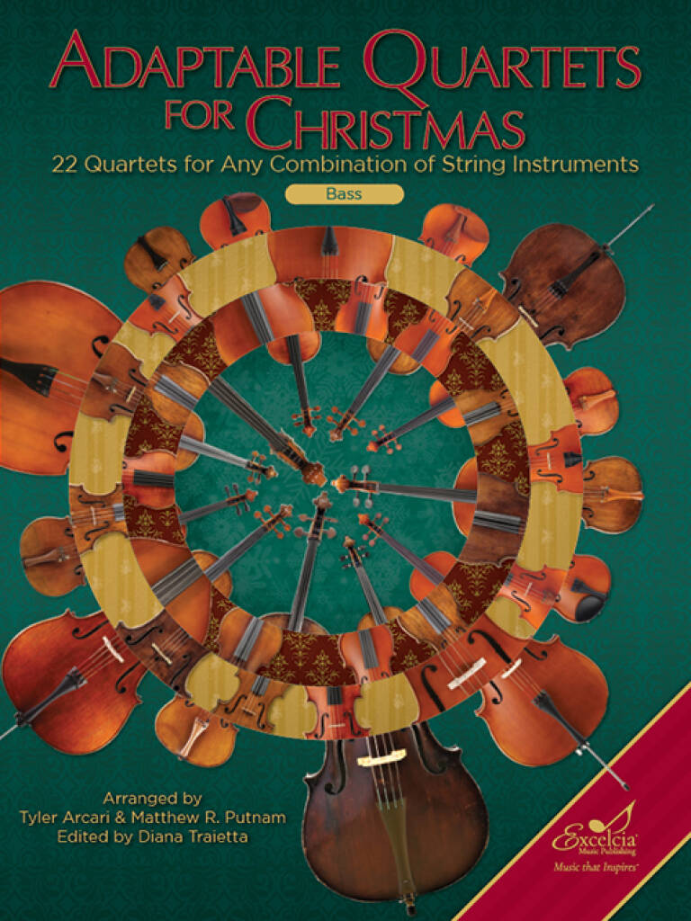 Adaptable Quartets for Christmas : 22 Quartets for Any Combination of String Instruments