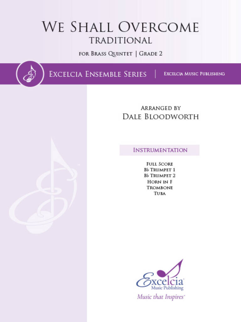 We Shall overcome : for Brass Quintet