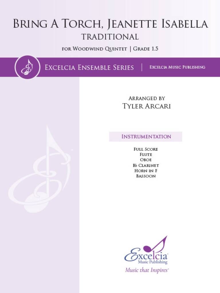 Bring a Torch, Jeanerre Isabella : for Woodwind Quintet