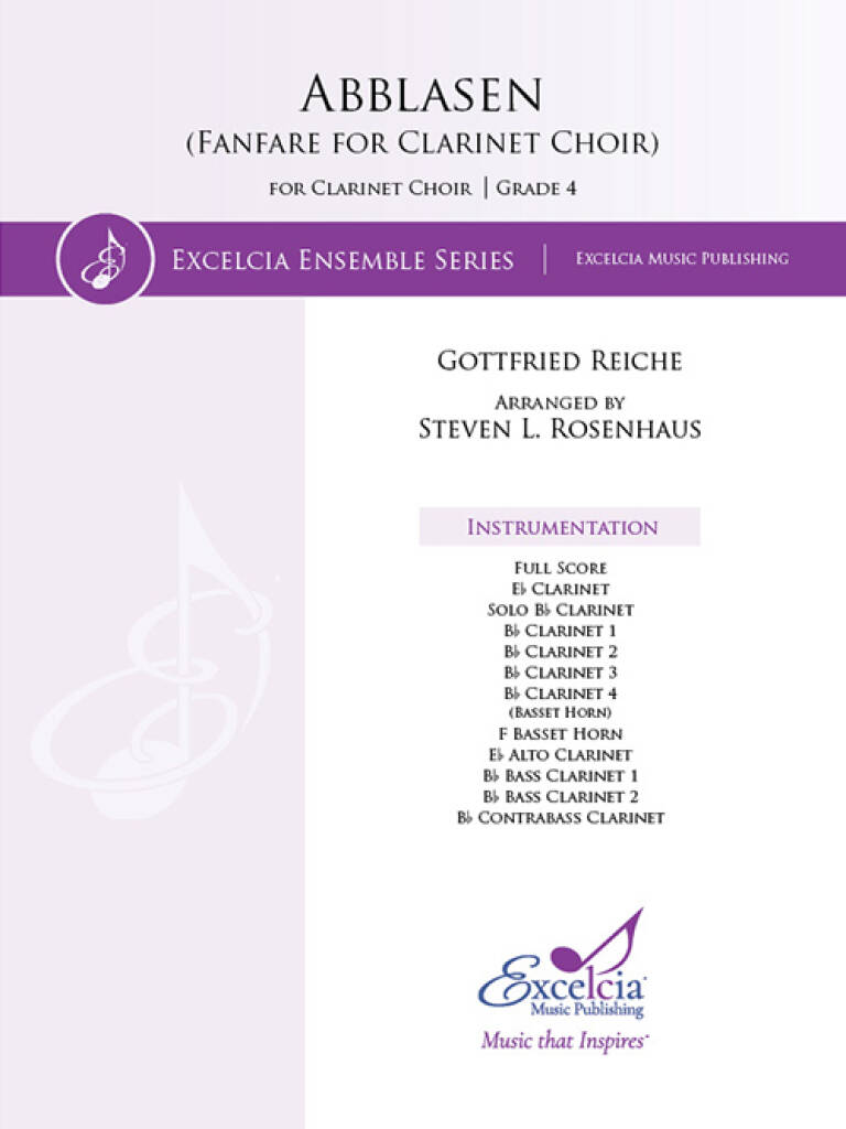 Abblessen : For Clarinet Choir