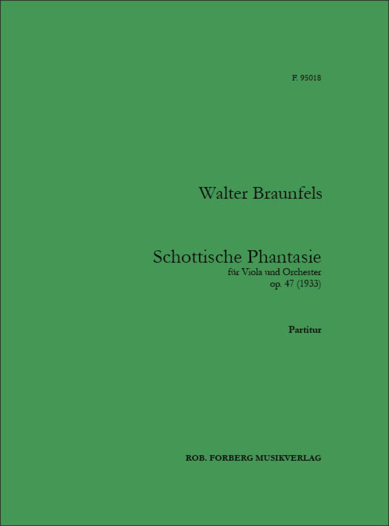 Schottische Phantasie : für Viola und Orchester op. 47 (1933)