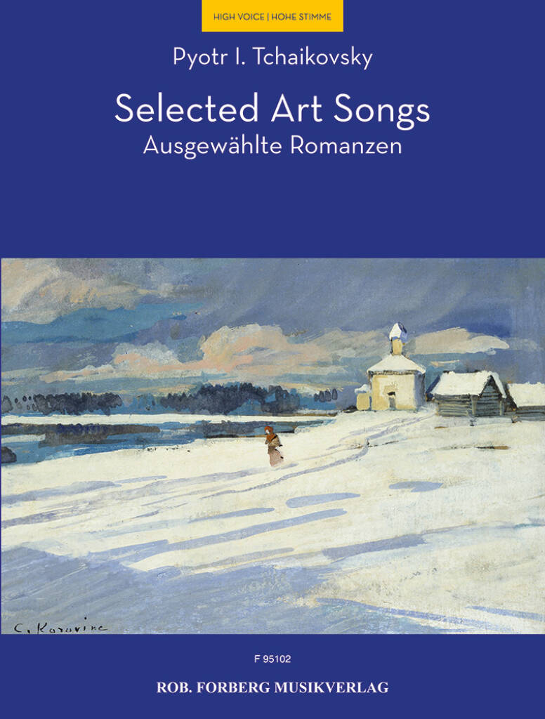 Selected Art Songs : Ausgewählte Romanzen (Hohe Stimme)