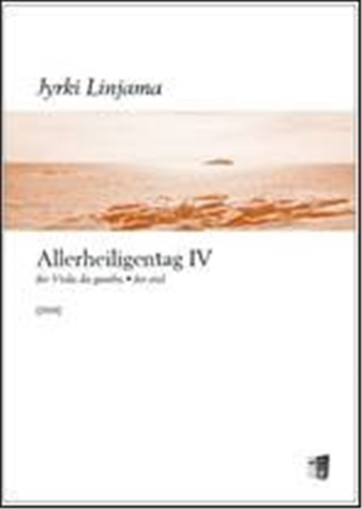 Allerheiligentag IV für Viola da gamba : Allerheiligentag IV for viol