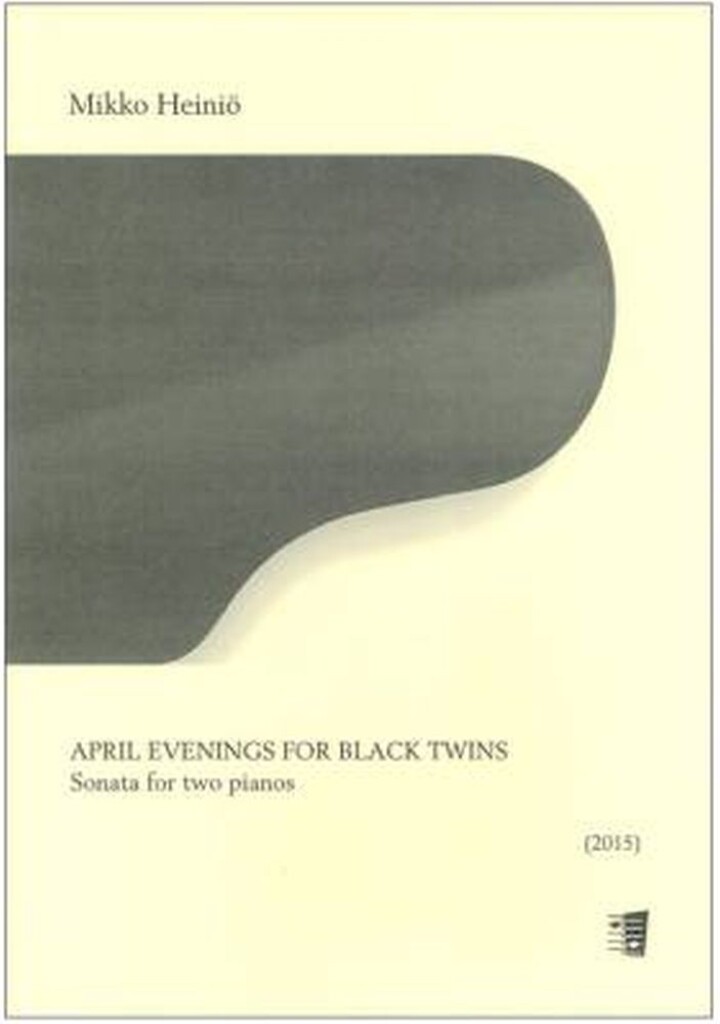April evenings for black twins : Sonata for two pianos