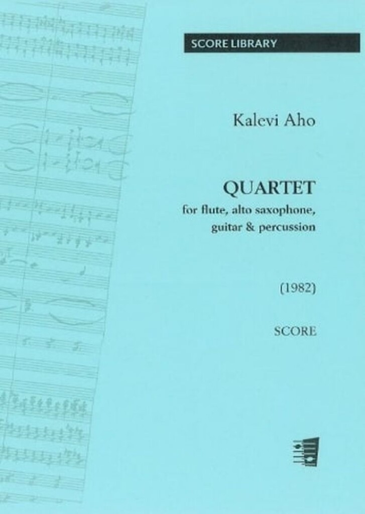 Quartet : For flute, alto saxophone, guitar and percussion