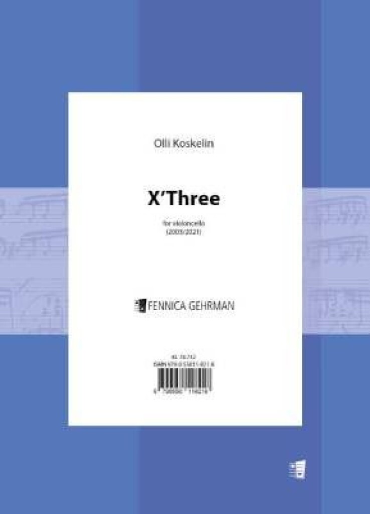 X'Three for violoncello