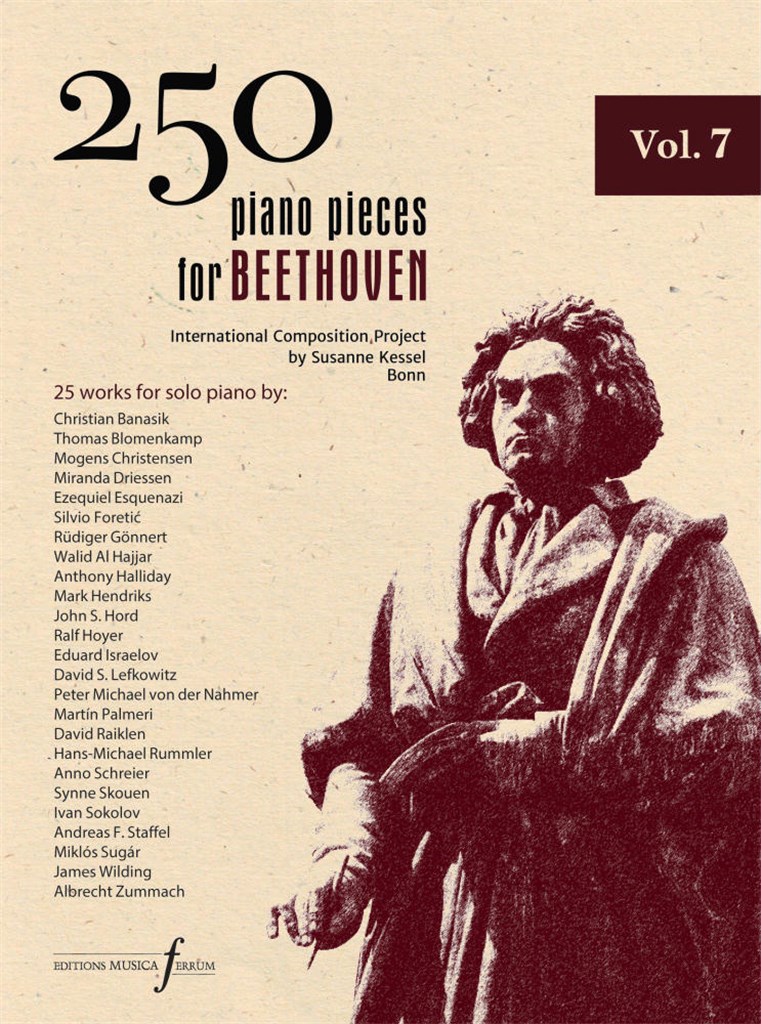 250 Piano Pieces For Beethoven - Vol. 7
