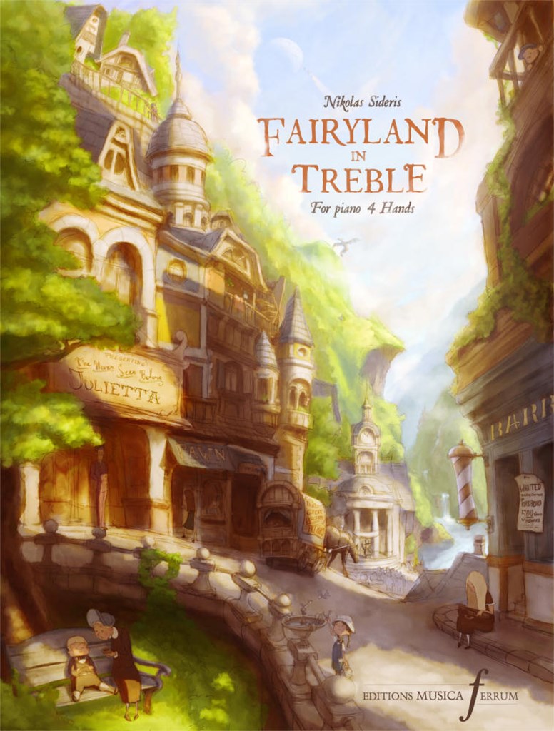 Fairyland in Treble : For piano 4 Hands