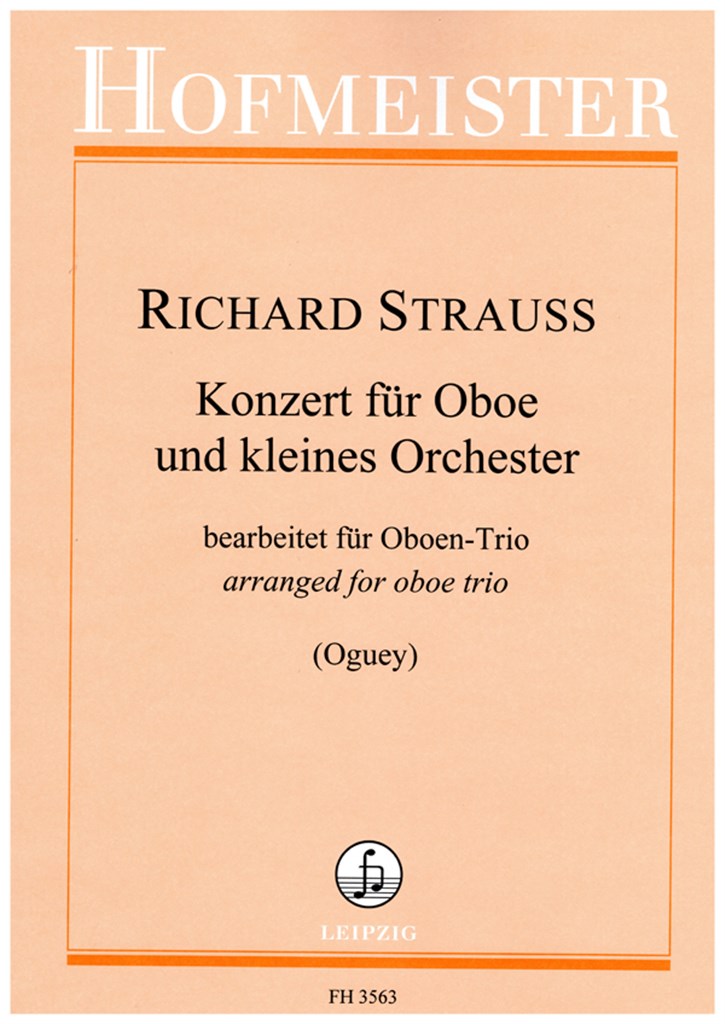 Konzert für Oboe und kleines Orchester : D-Dur