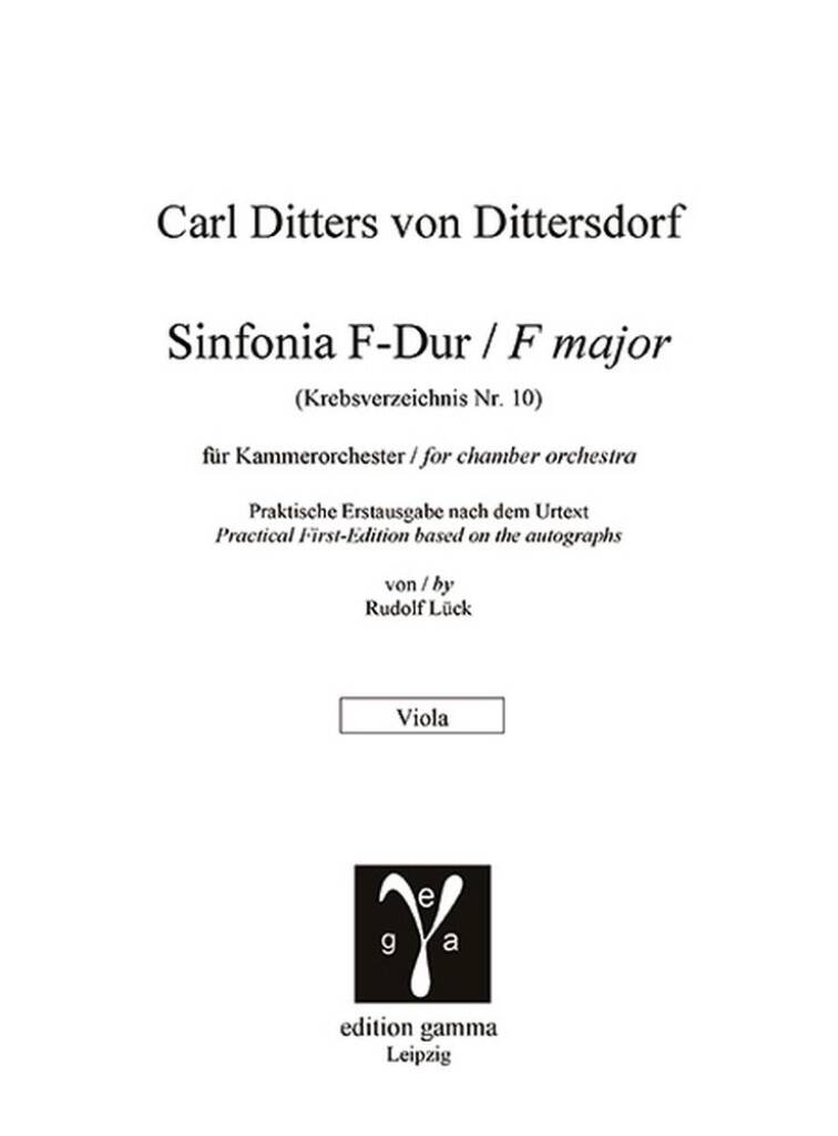 Sinfonia F-Dur