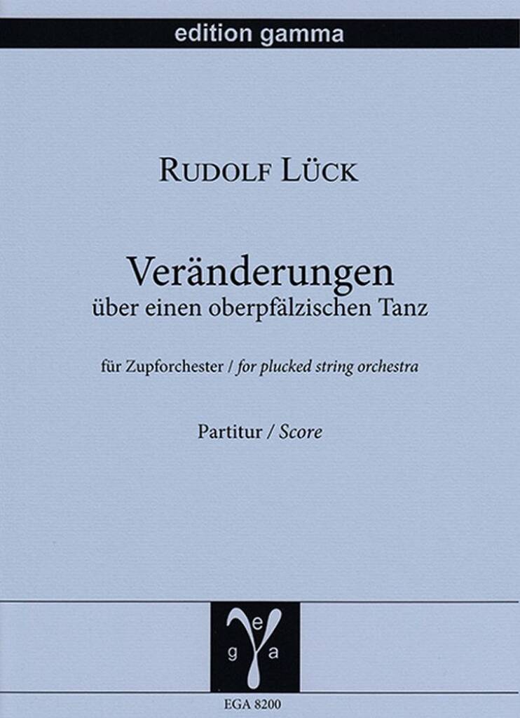 Veränderungen über einen oberpfälzischen Tanz