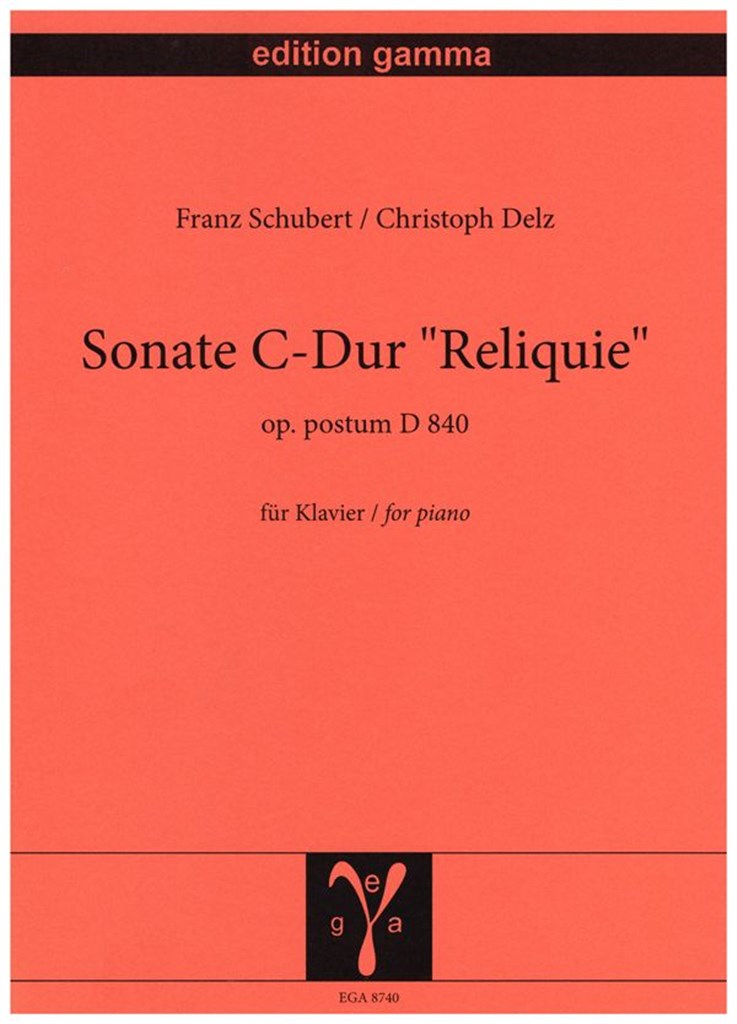 Sonate C-Dur Reliquie : Op. postum D 840