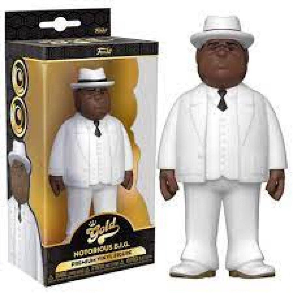 Biggie Smalls - White Suit : Vinyl Gold 5"