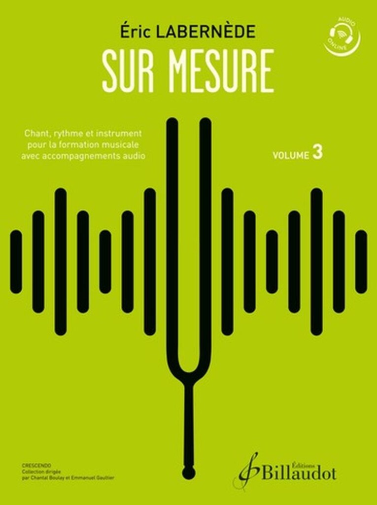 Sur Mesure. Volume 3 : Chant, rythme et instrument