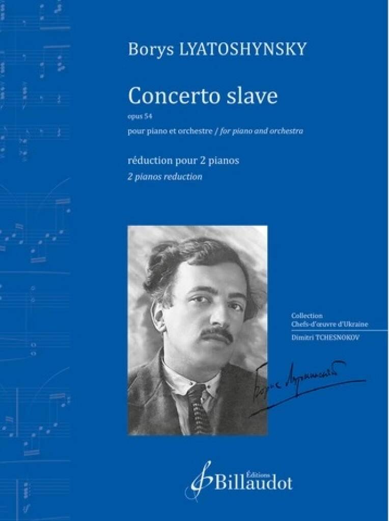 Concerto slave Op. 54 : for piano and orchestra
