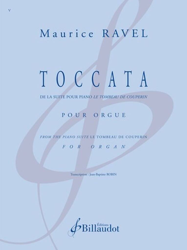 Toccata : De la Suite pour piano Le Tombeau de Couperin