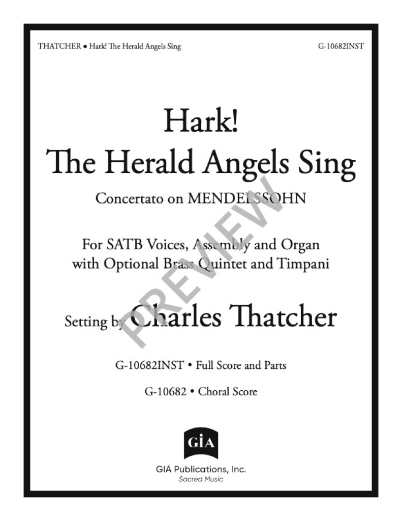 Hark! The Herald Angels Sing : Concertato on Mendelssohn