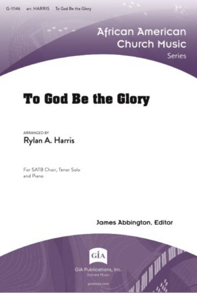 To God Be the Glory