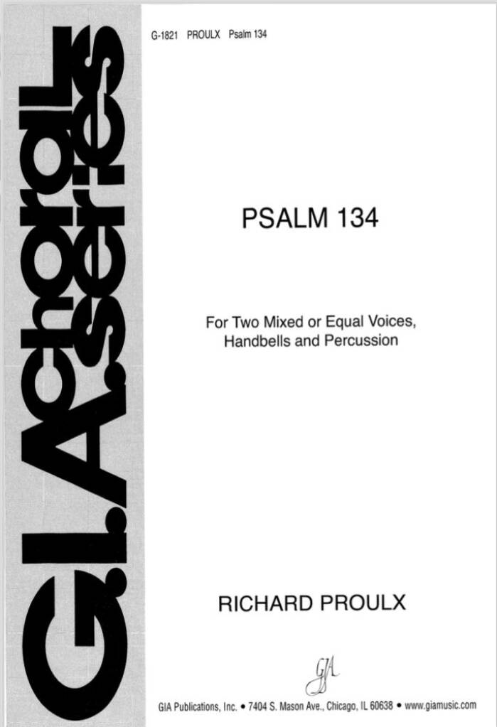Psalm 134 : 6 or 12 Handbells, Tabor (or Tambourine or hand clapping)