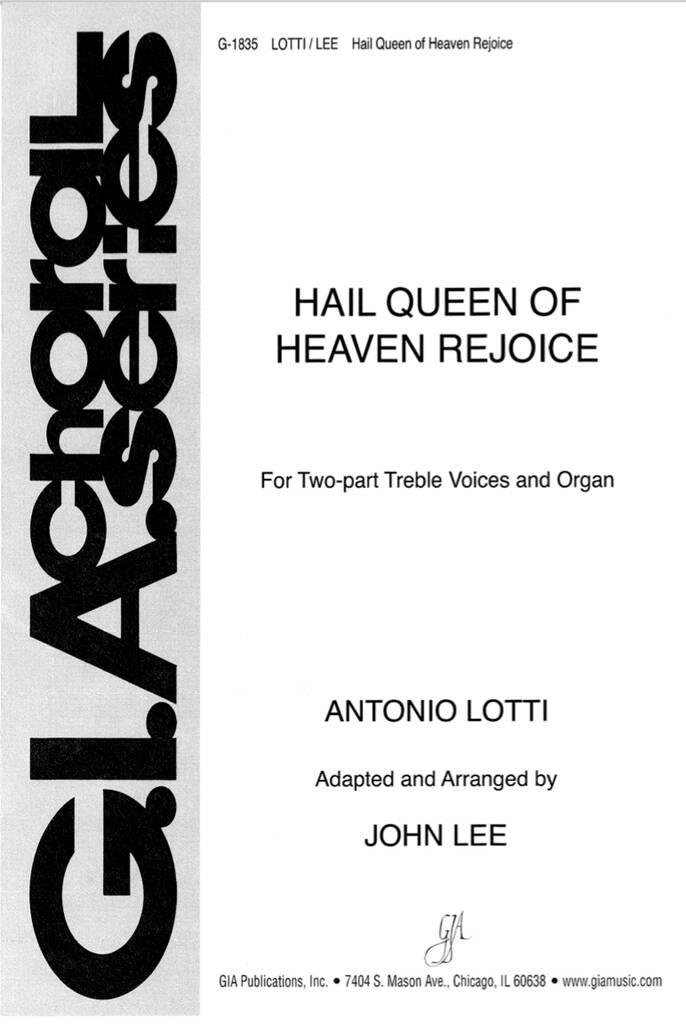 Hail, Queen of Heaven, Rejoice : Regina coeli laetare