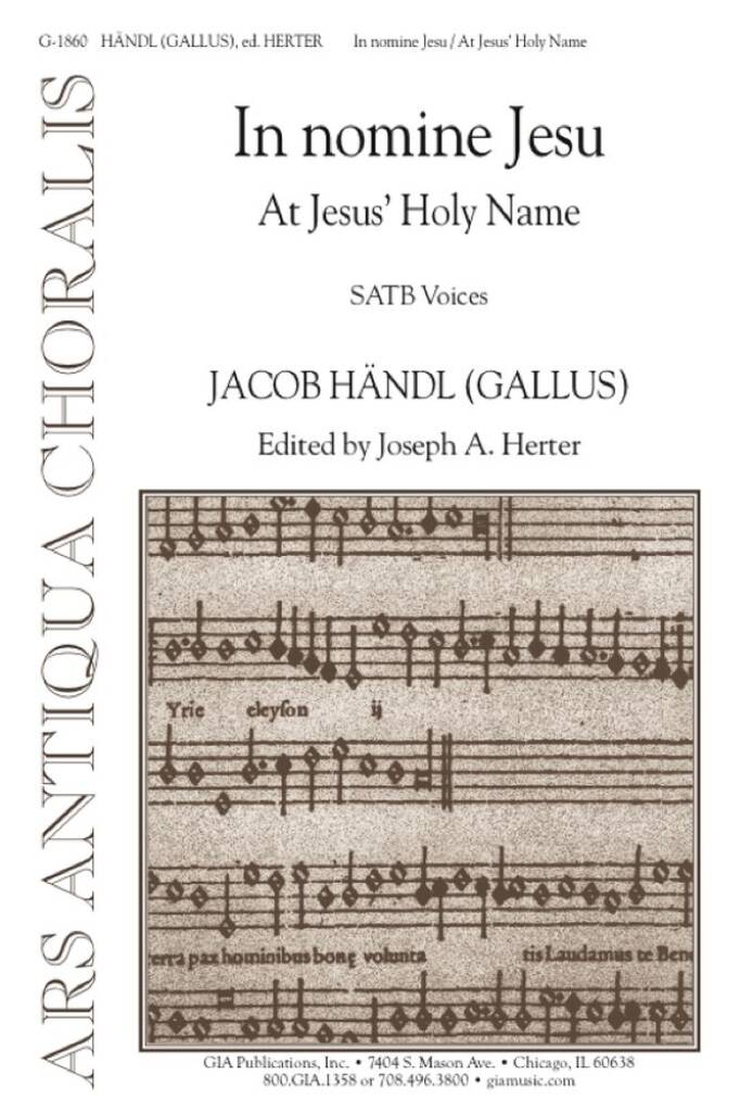 In nomine Jesu : At Jesus' Holy Name