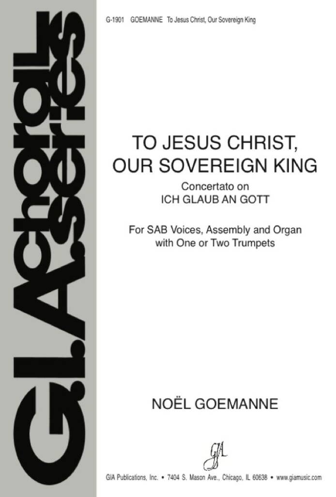 To Jesus Christ Our Sovereign King