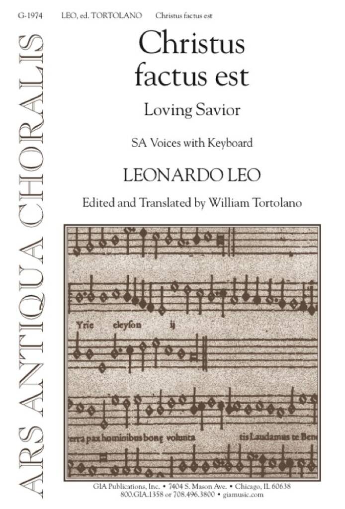 Christus factus est : Loving Savior