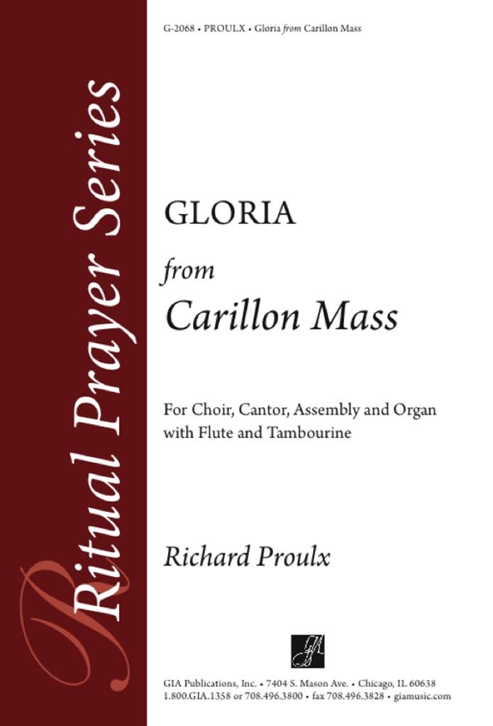 Gloria from Carillon Mass : Flute