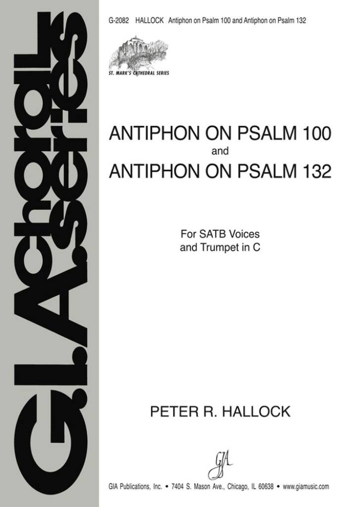 Antiphon on Psalm 100 and Antiphon on Psalm 132 : Trumpet in C
