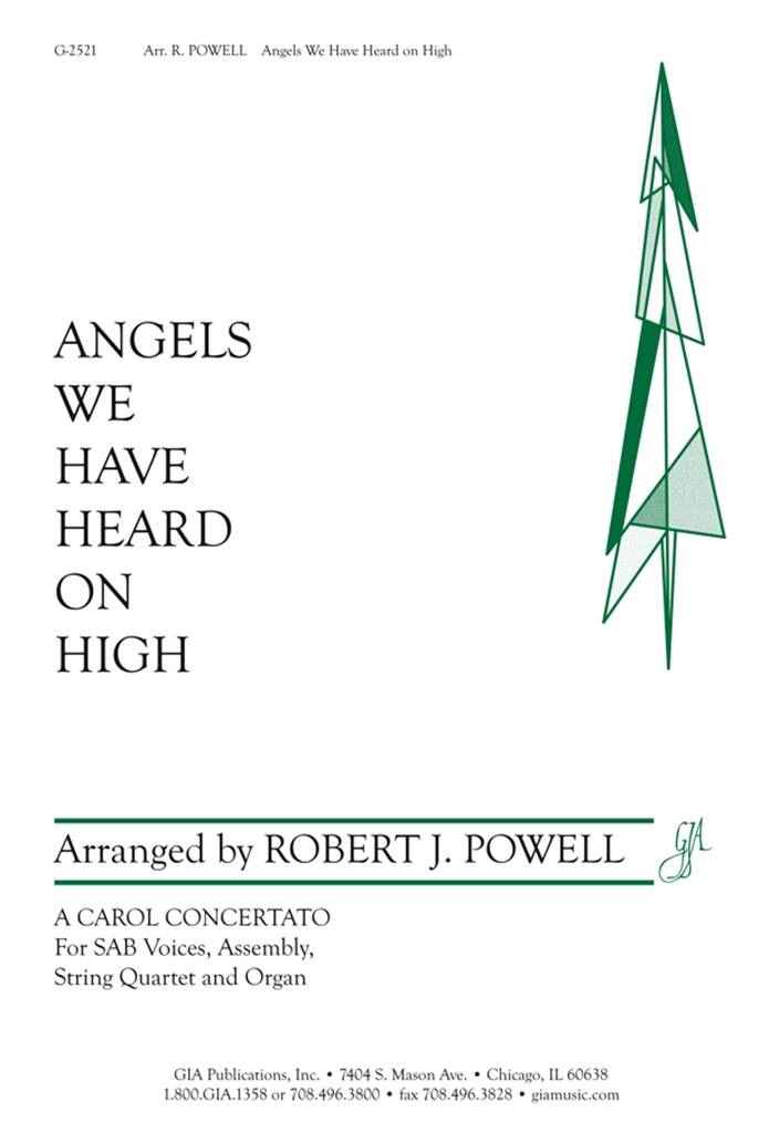 Angels We Have Heard on High