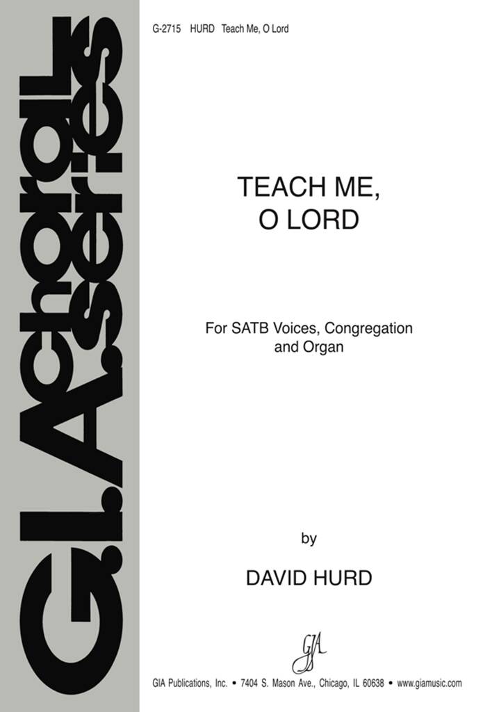 Teach Me, O Lord