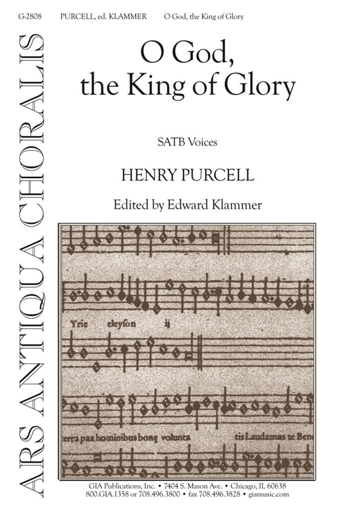 O God, the King of Glory